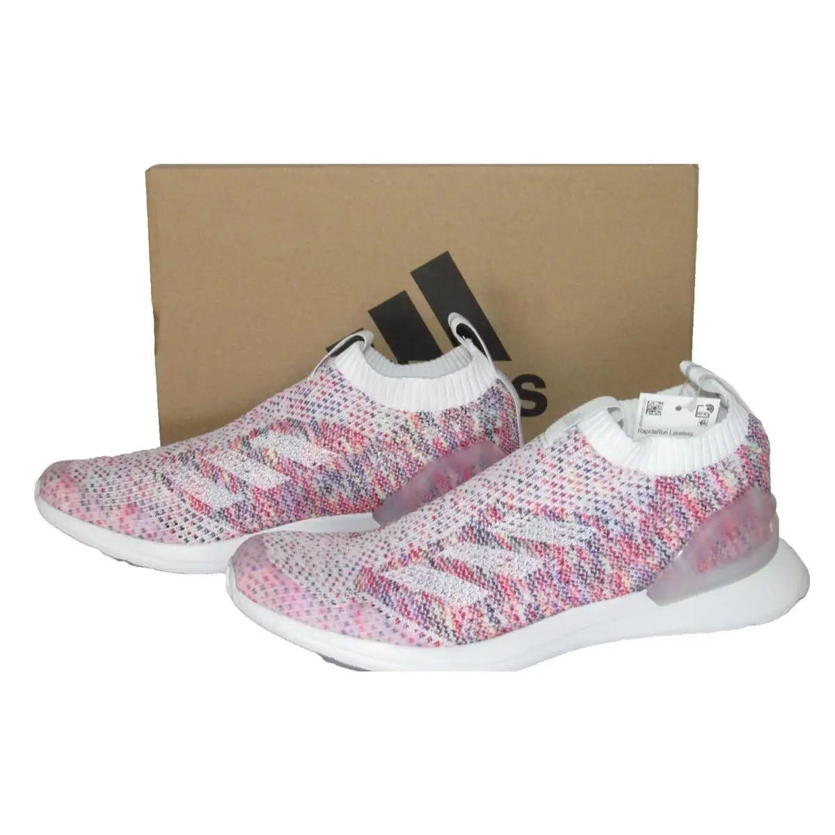 Adidas shoes - adidas RapidaRun - RapidaRun - Pink/White multi (UPC: 191525214246) 3