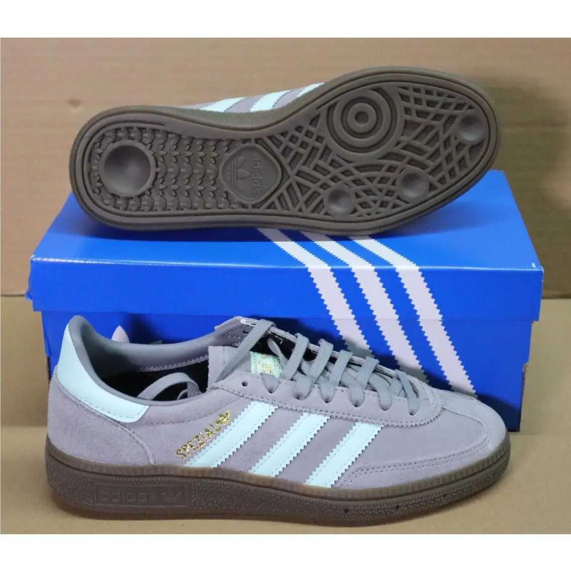 Adidas Handball Spezial J `grey/mint` / JI4471 / Size 3.5 Youth