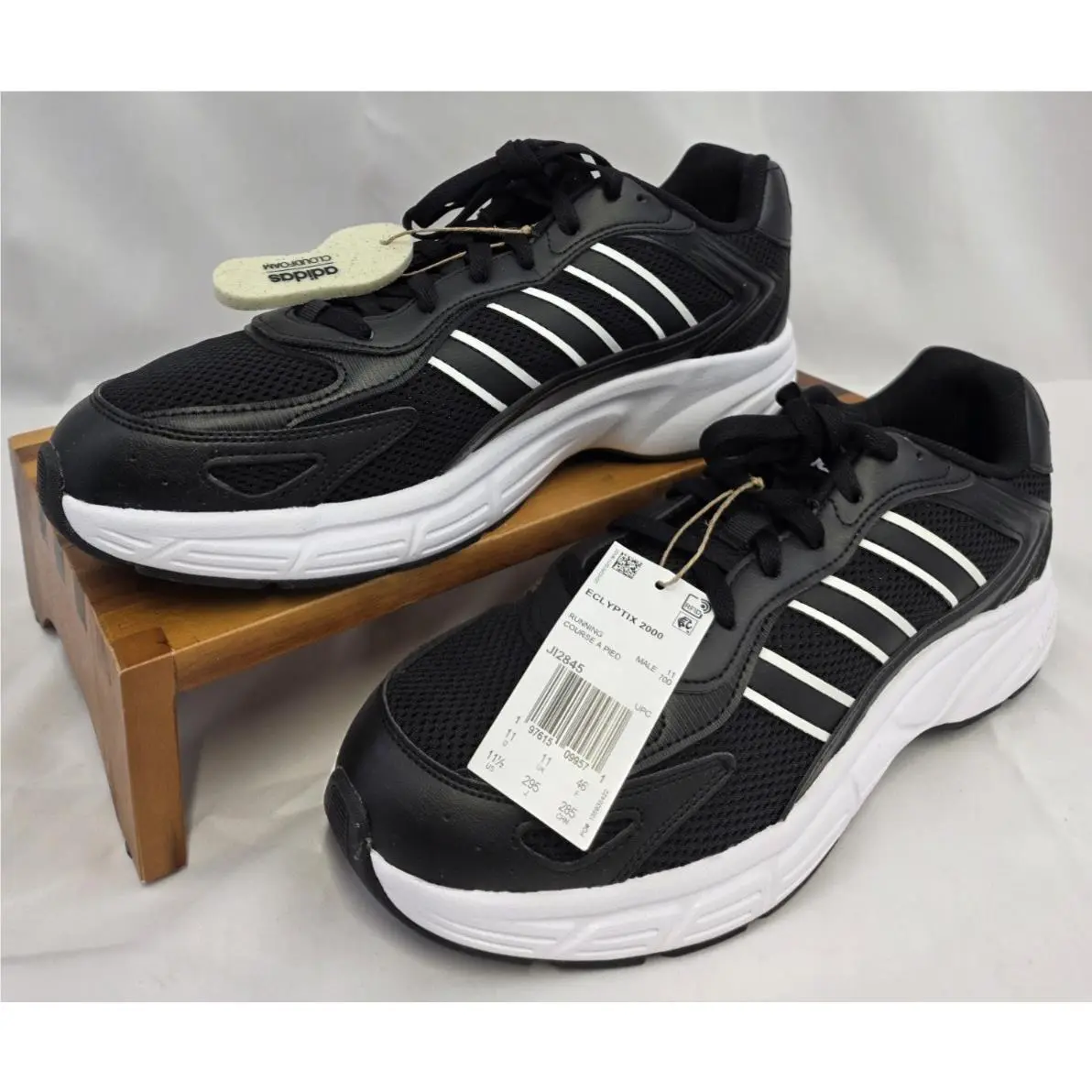 Adidas shoes - adidas Cloudfoam - Cloudfoam - JI2845 - Black/white (UPC: 197615099571) 1