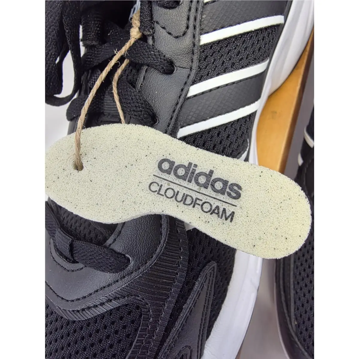 Adidas shoes - adidas Cloudfoam - Cloudfoam - JI2845 - Black/white (UPC: 197615099571) 3