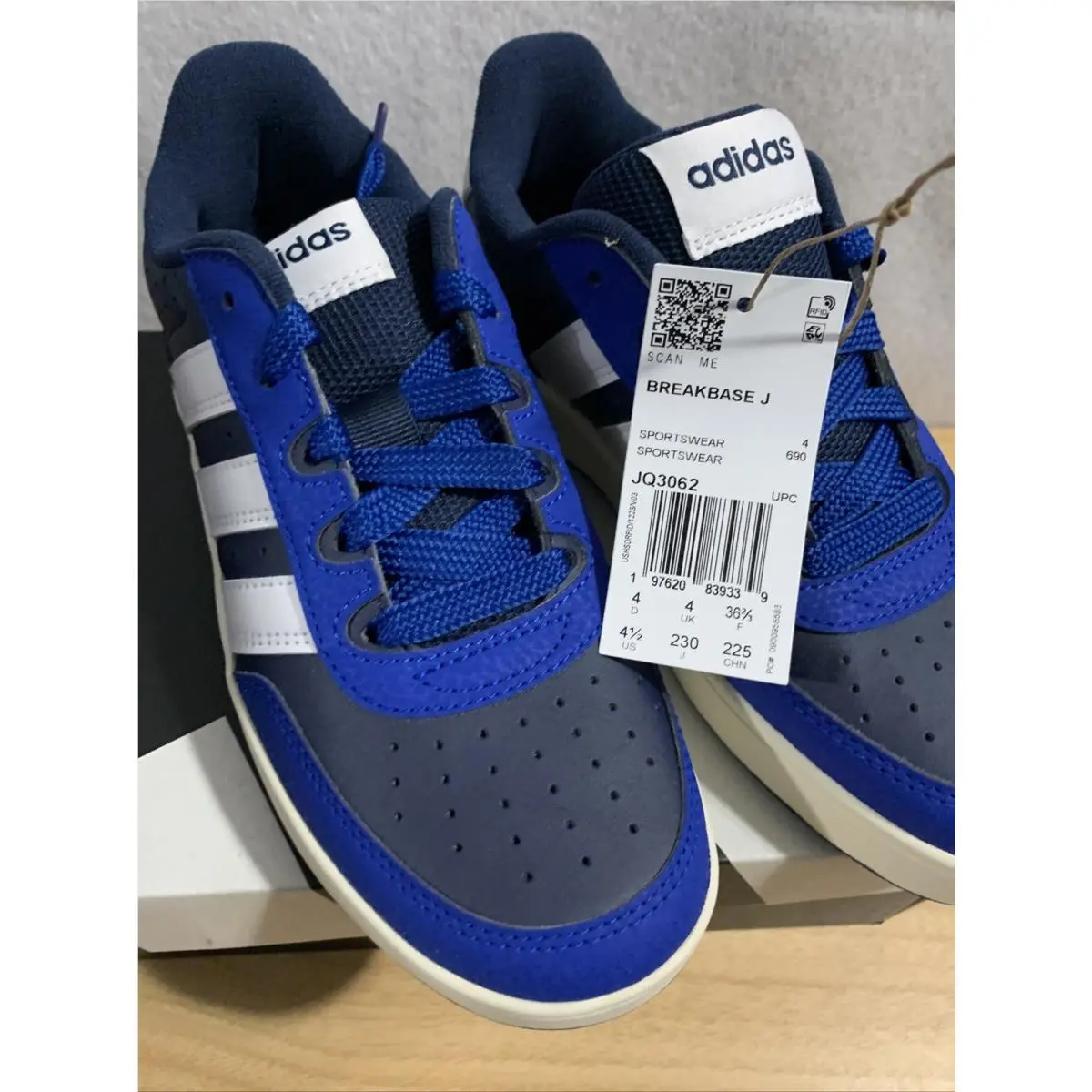 Adidas shoes - Adidas Breakbase - Breakbase - Blue (UPC: 0197620839339) 0