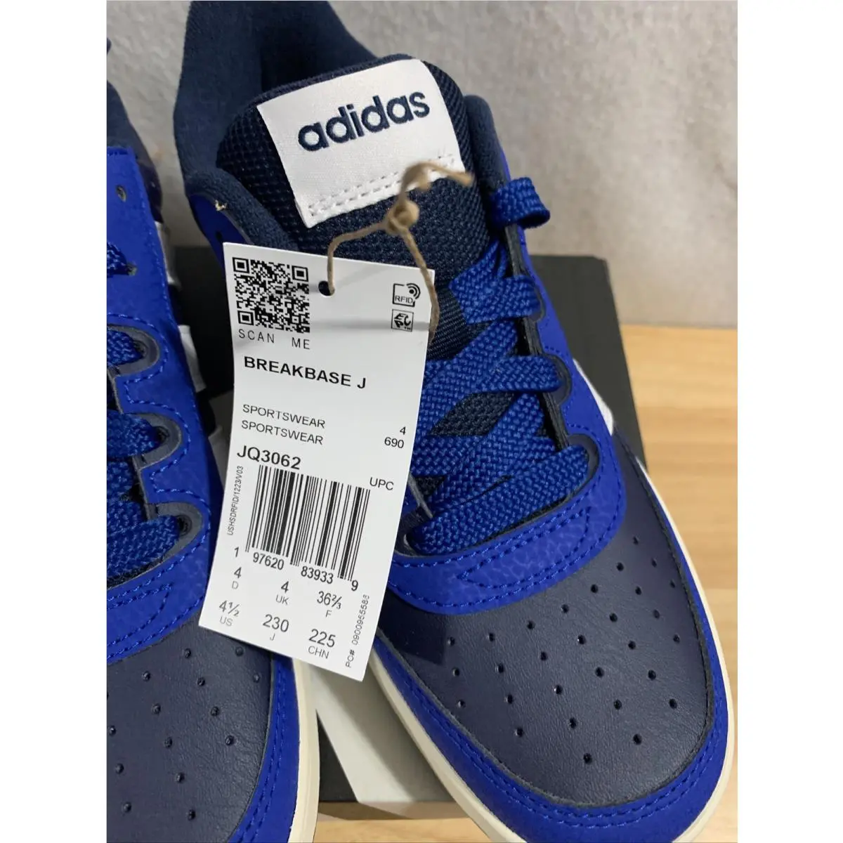 Adidas shoes - Adidas Breakbase - Breakbase - Blue (UPC: 0197620839339) 1
