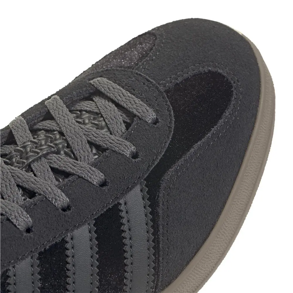 Adidas shoes - adidas Gazelle Indoor Lace Up - JI2712 - Black (UPC: 197615906381) 4