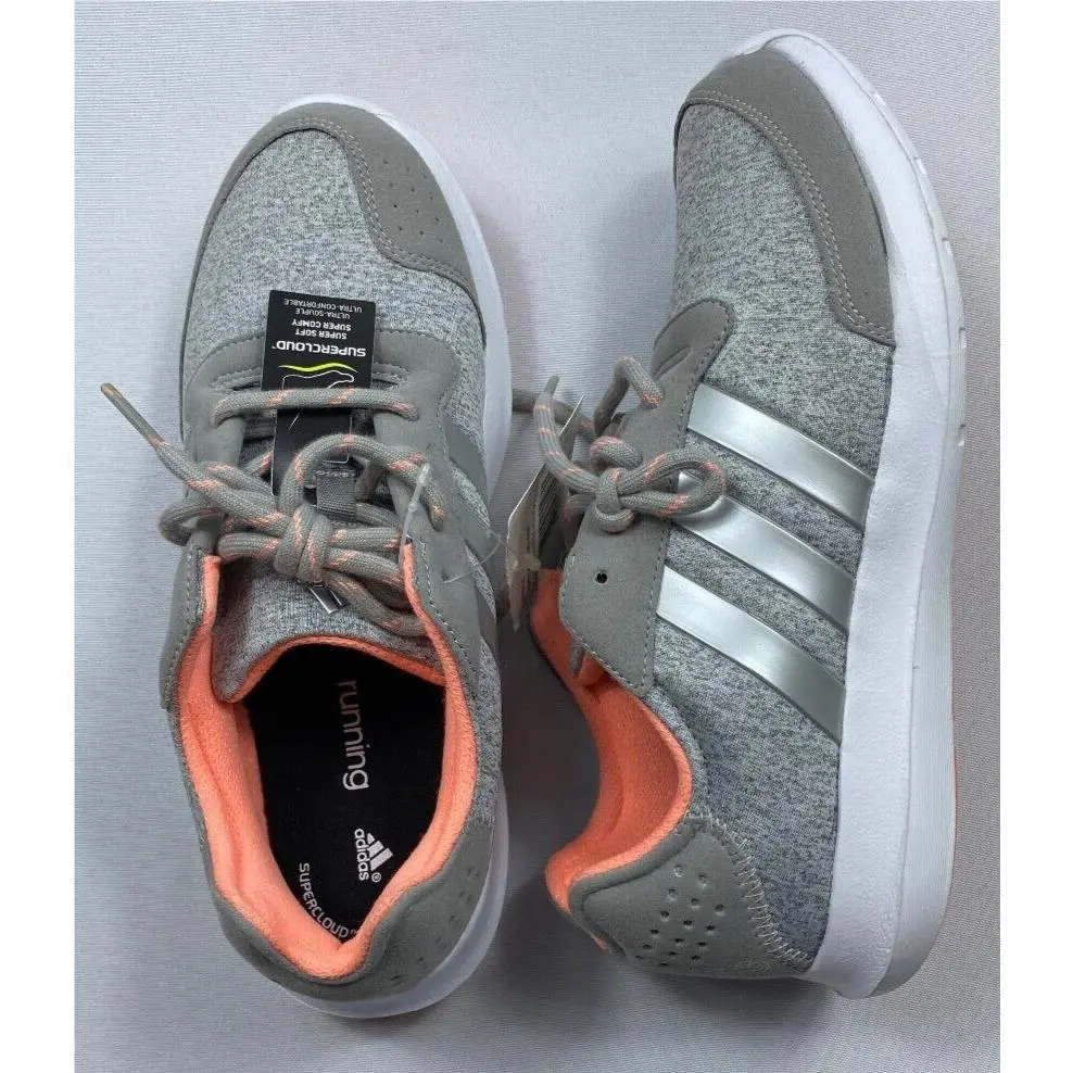 Adidas shoes - adidas element Refresh - element Refresh - Gray/Peach (UPC: 889130552845) 1