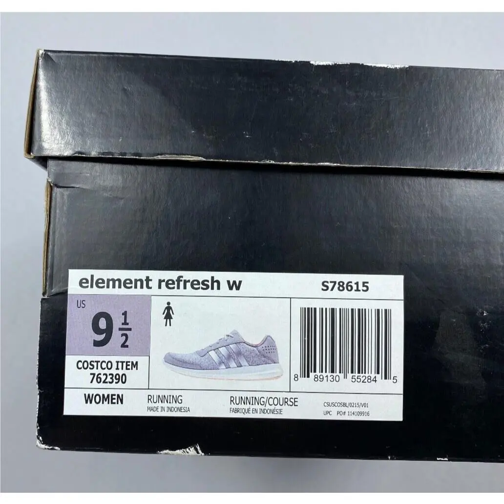Adidas shoes - adidas element Refresh - element Refresh - Gray/Peach (UPC: 889130552845) 4