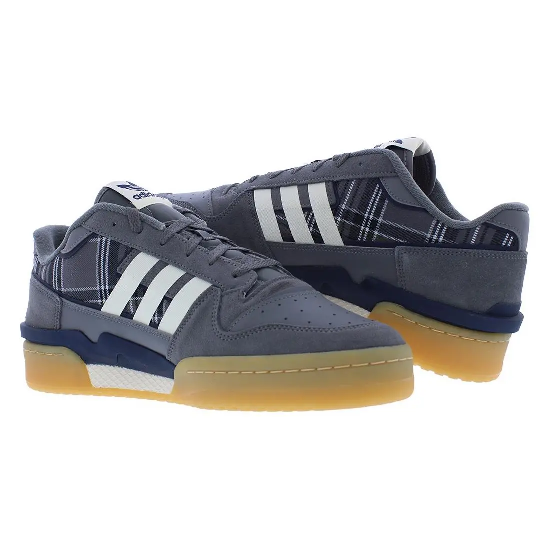 Adidas shoes - Grey Four/Cream White/Collegiate Navy, Main: Grey (UPC: 195749710027) 1