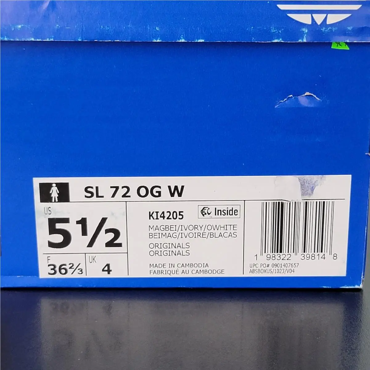 Adidas shoes - adidas SL 72 - KI4205 - Black 6