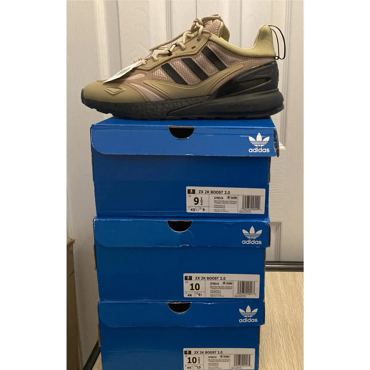 Adidas ZX 2K Boost 2.0 Mens Shoes 2022 Model GY8516 SZ-10