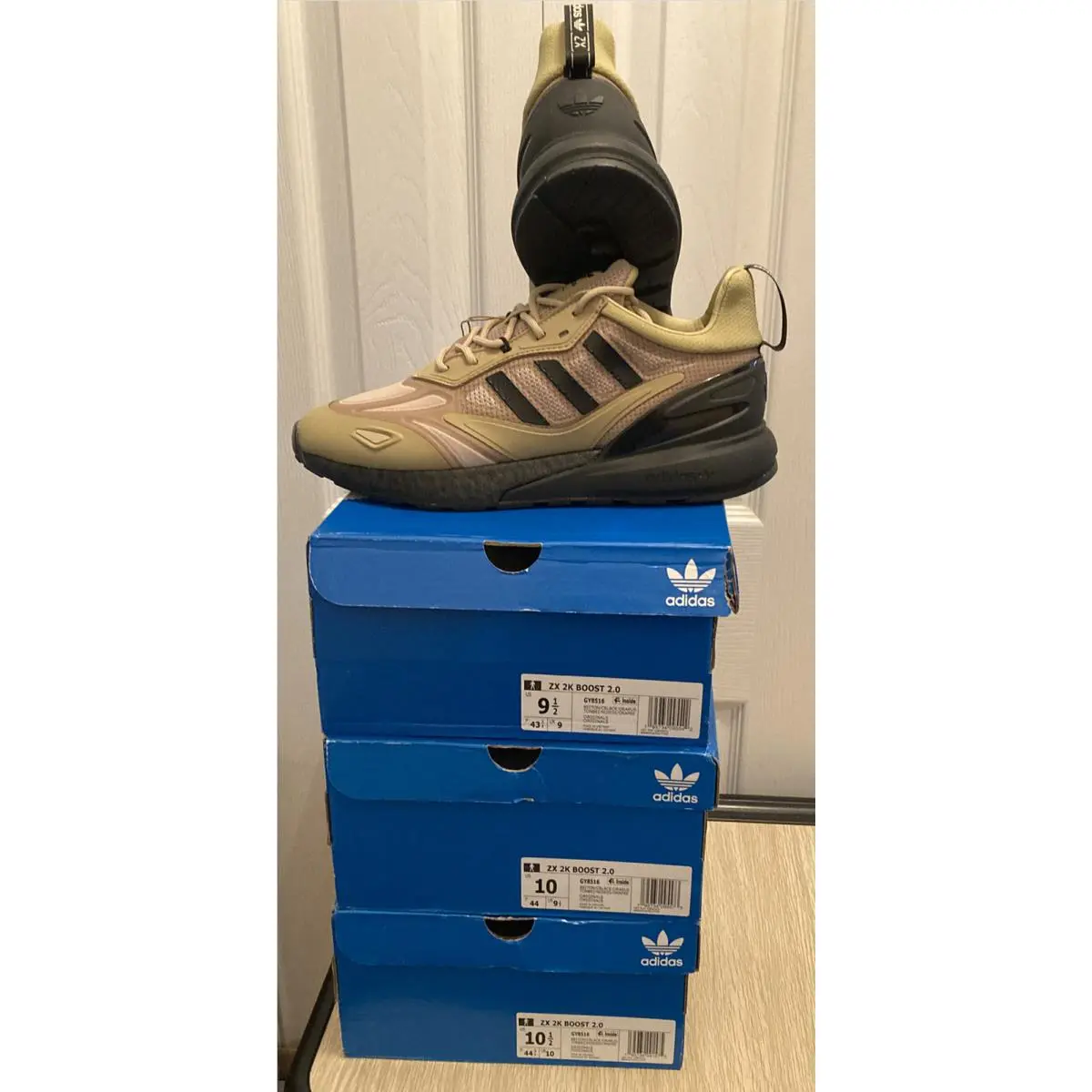 Adidas shoes - adidas ZX - GY8516 - Brown/Black, Main: Brown 4