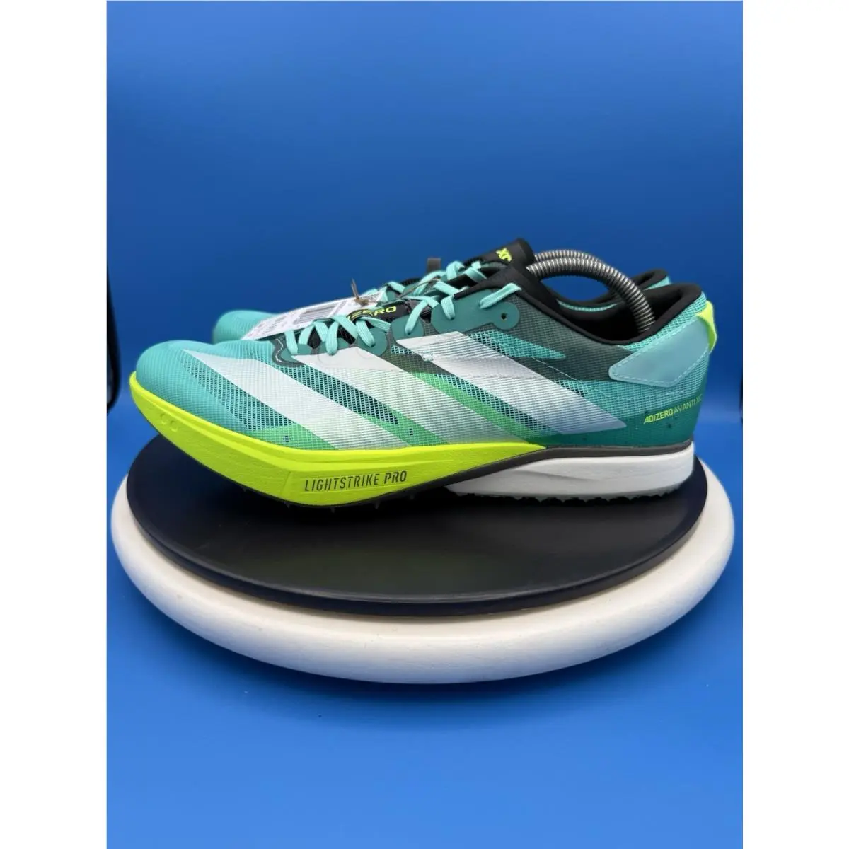 Adidas Adizero Avanti XC Aqua Men`s Size 10.5 Track Field Running Shoes JR5077
