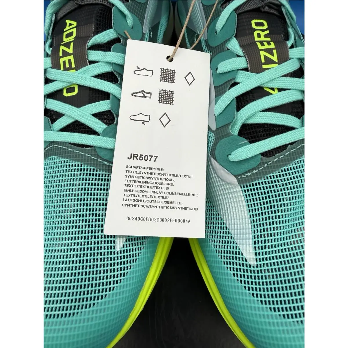 Adidas shoes - adidas Adizero - Adizero - JR5077 - Blue 2