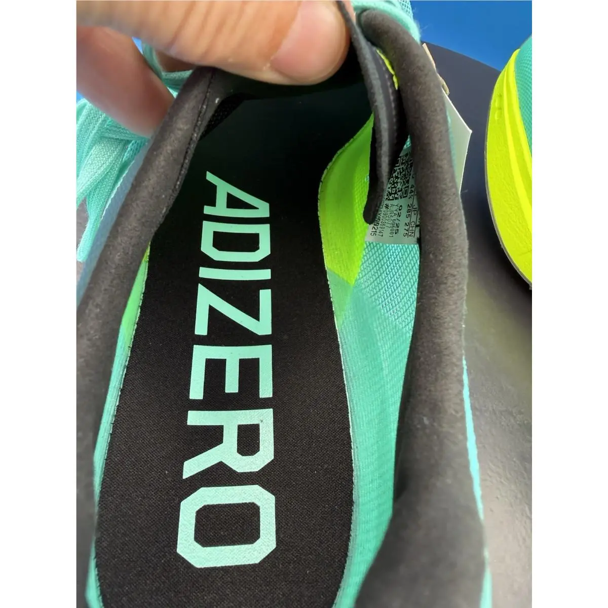 Adidas shoes - adidas Adizero - Adizero - JR5077 - Blue 7