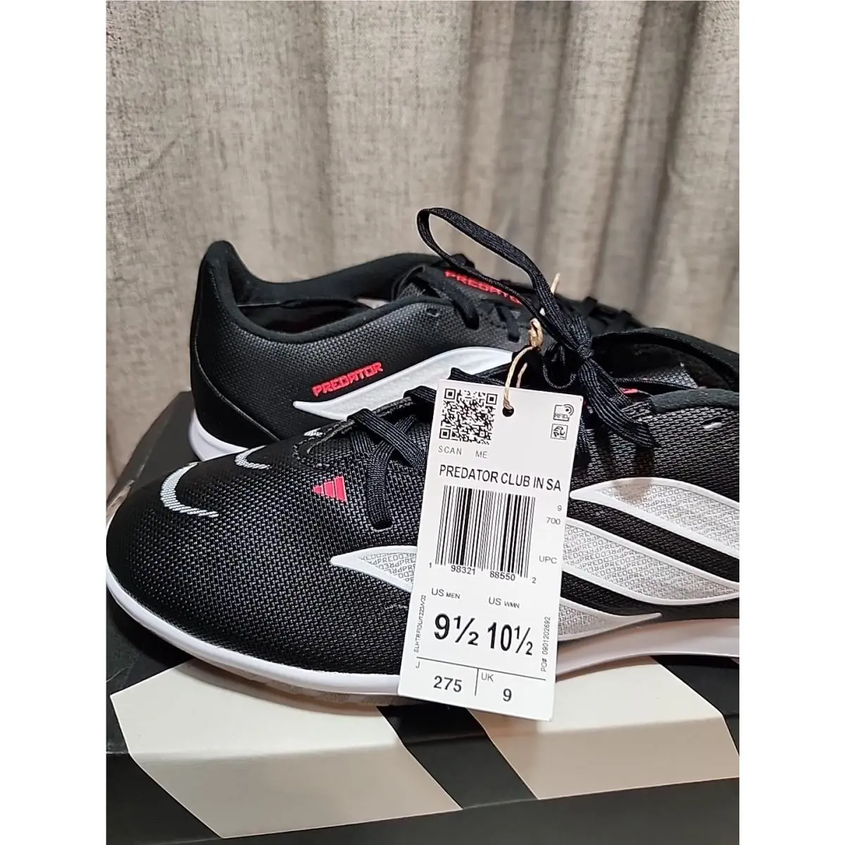 Adidas shoes - adidas Predator - Predator - JS0359 - Black 1