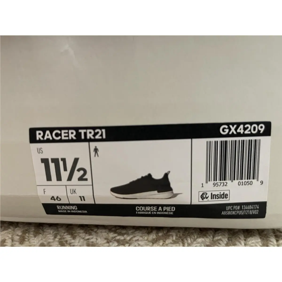 Adidas shoes - adidas Racer TR21 - Racer - GX4209 - Black 4