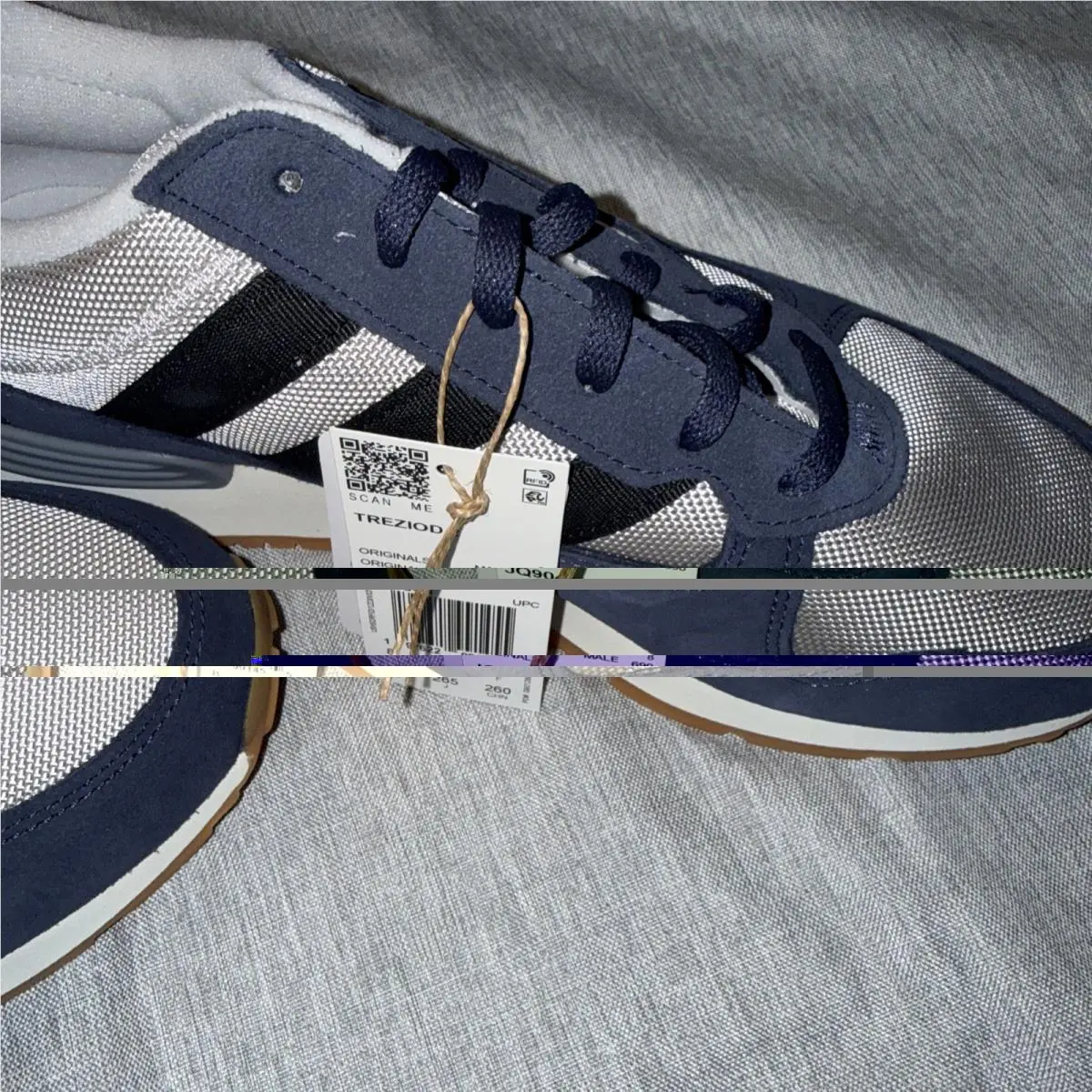 Adidas shoes - adidas Trezoid - Trezoid - JQ9041 - Gray, Manufacturer: Grey/Core Black/Trace Blue 4