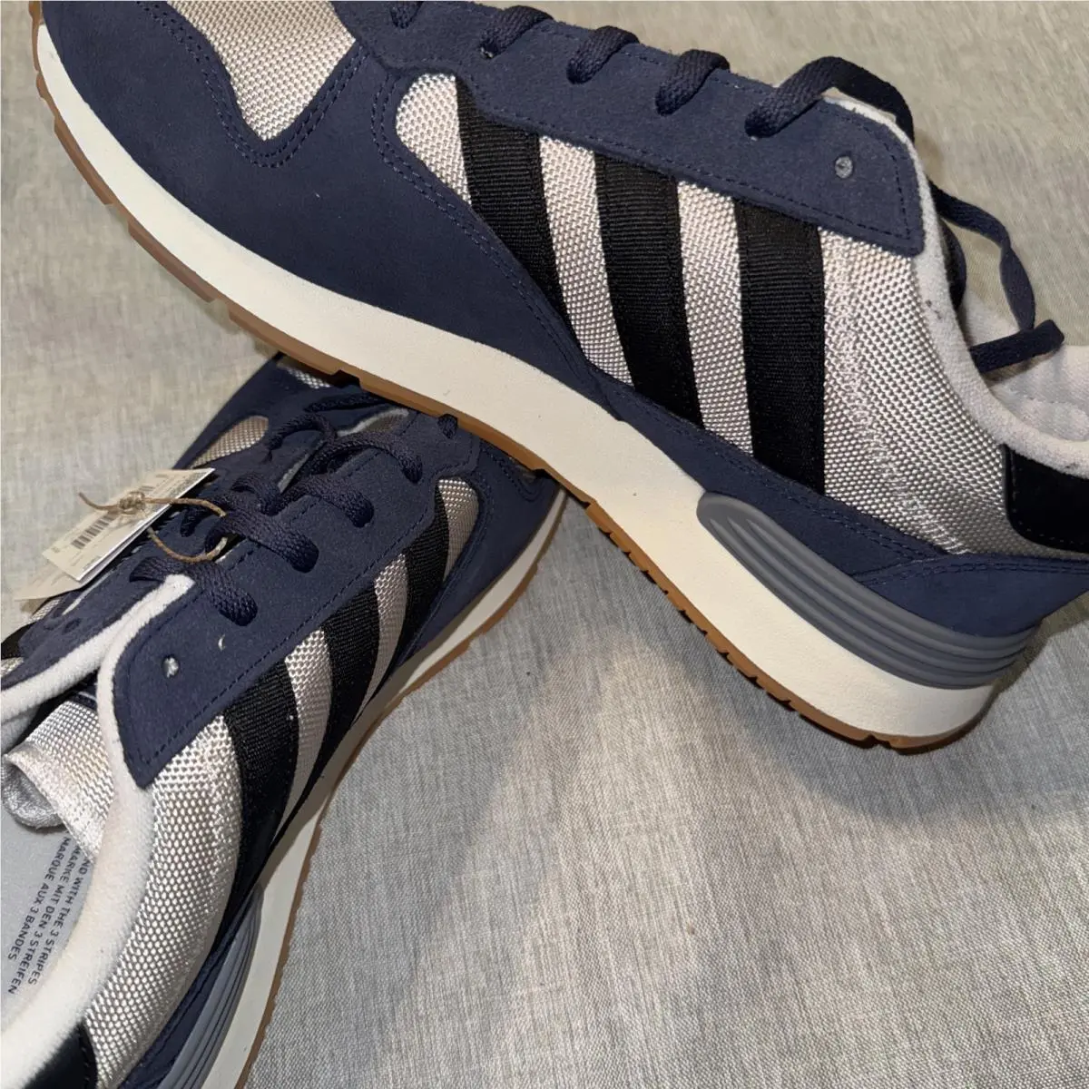 Adidas shoes - adidas Trezoid - Trezoid - JQ9041 - Gray, Manufacturer: Grey/Core Black/Trace Blue 7