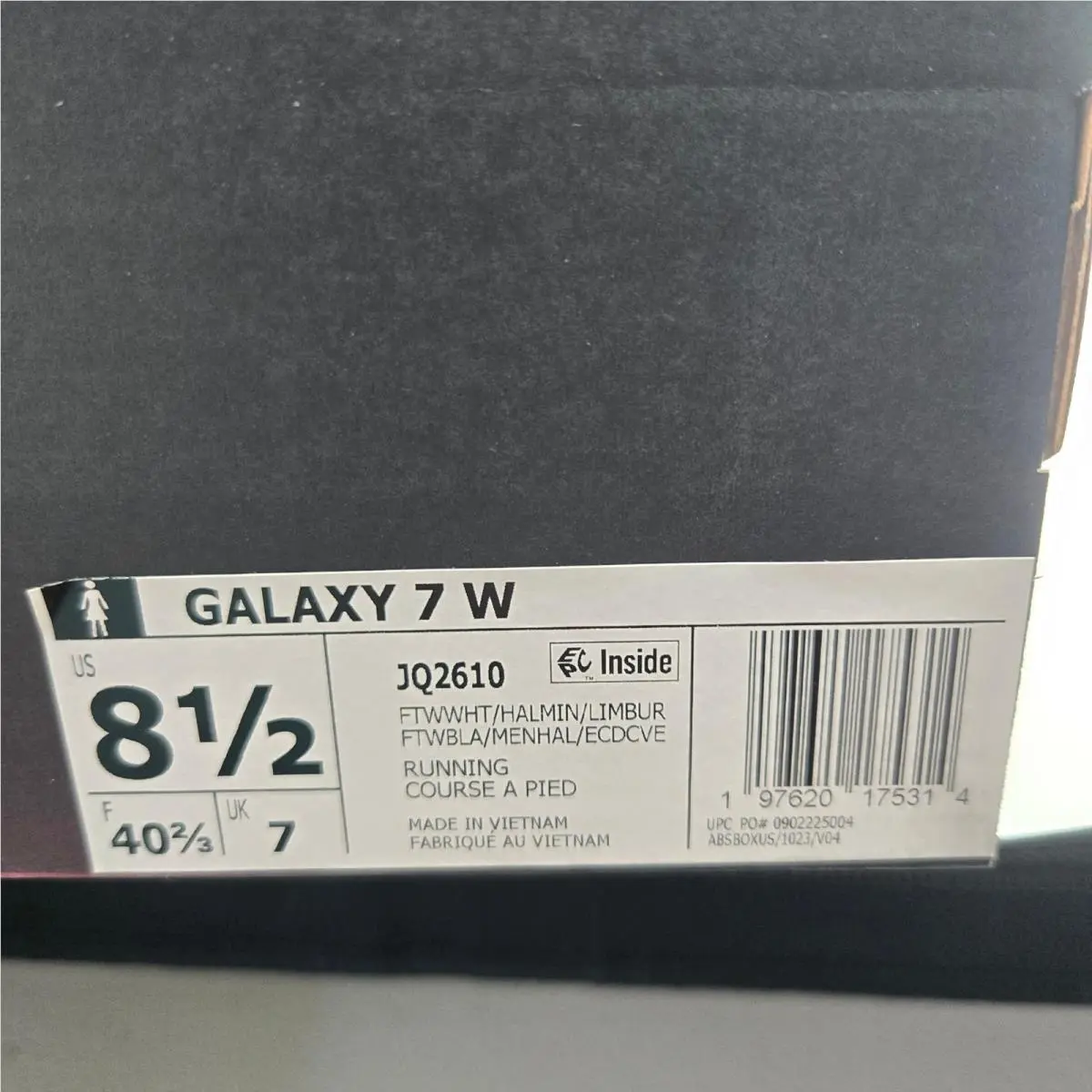 Adidas shoes - adidas Galaxy 7 W - Galaxy - White 5
