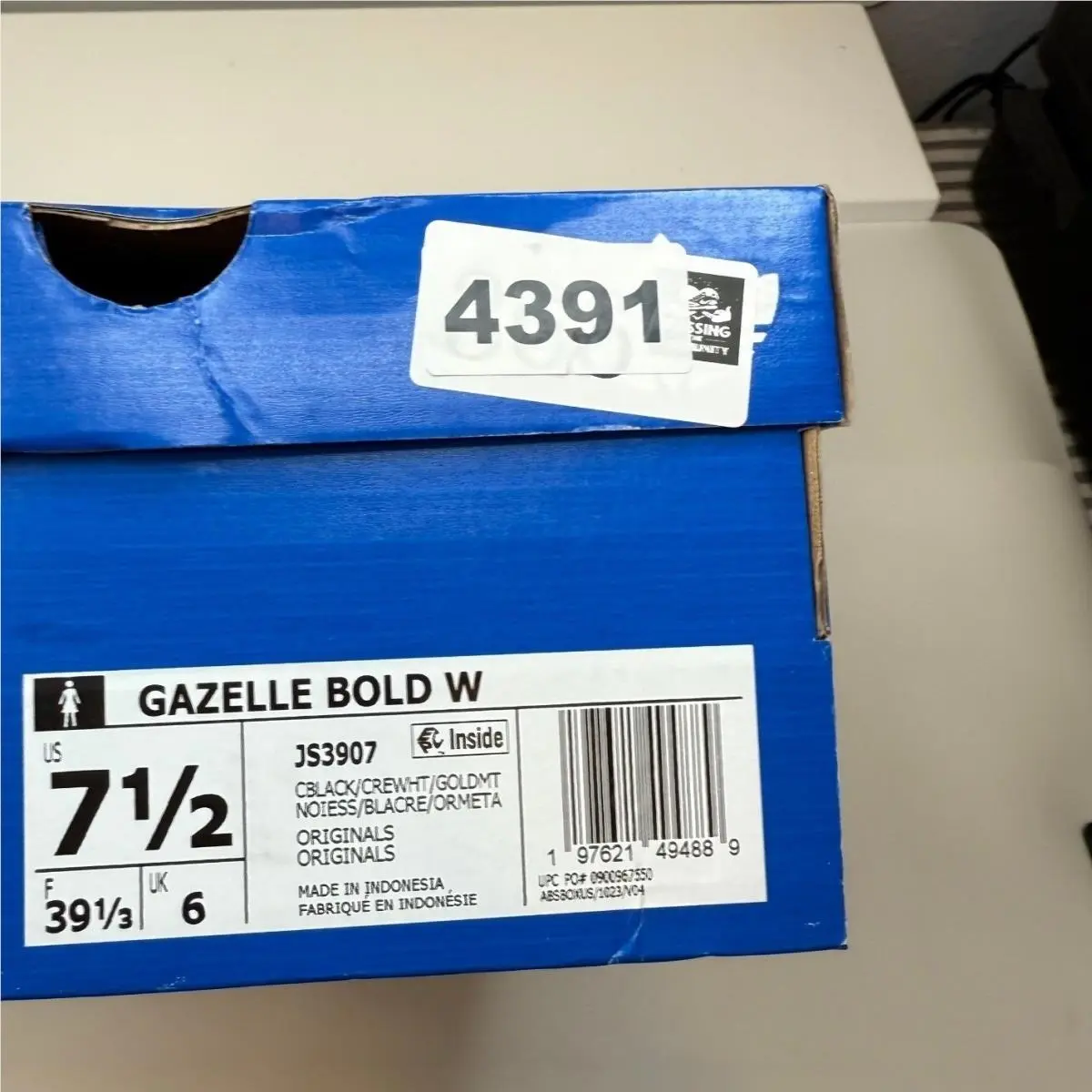 Adidas shoes - adidas Gazelle Bold - Gazelle Bold - Black 7
