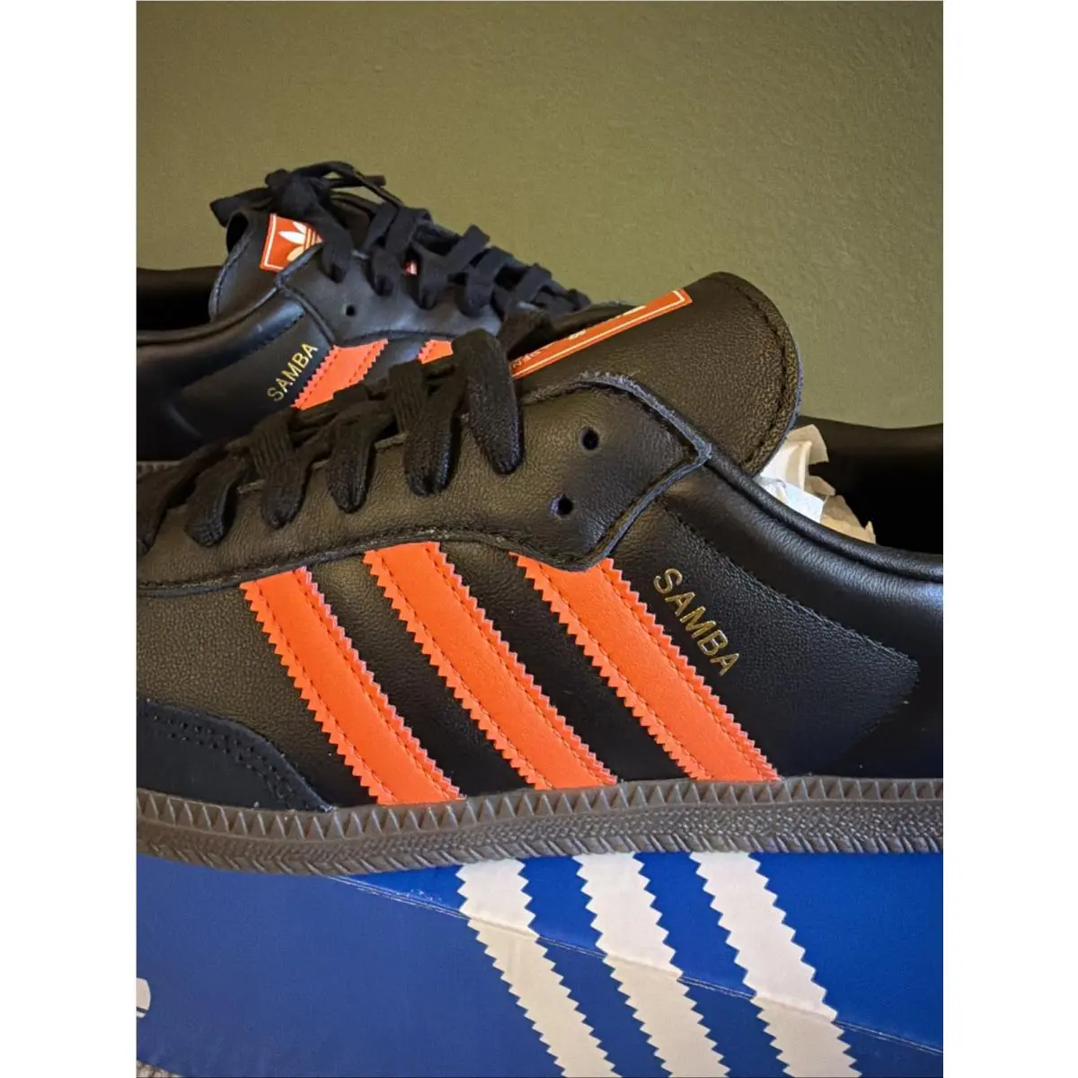 Adidas shoes - adidas Samba Og Lace Up - JR0910 - Black (UPC: 0197621165437) 13