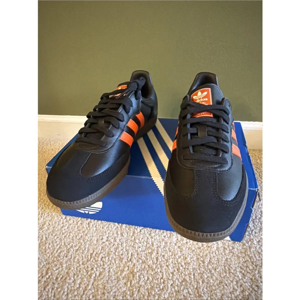 Adidas shoes - adidas Samba Og Lace Up - JR0910 - Black (UPC: 0197621165437) 15