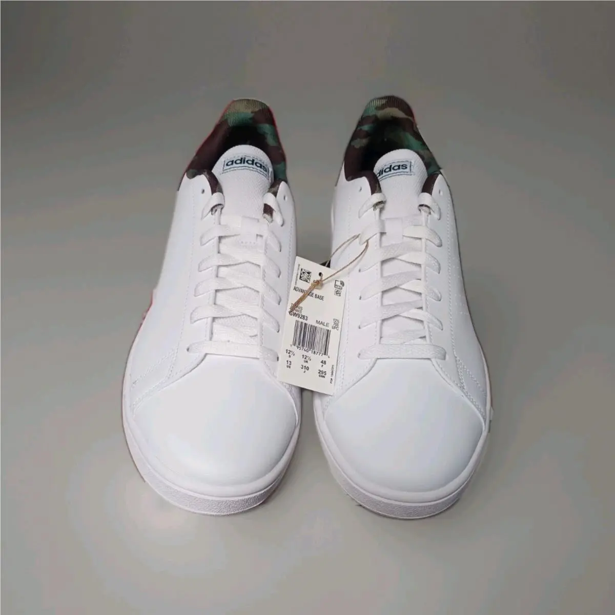 Size 13 - Adidas Advantage Base Court Low White