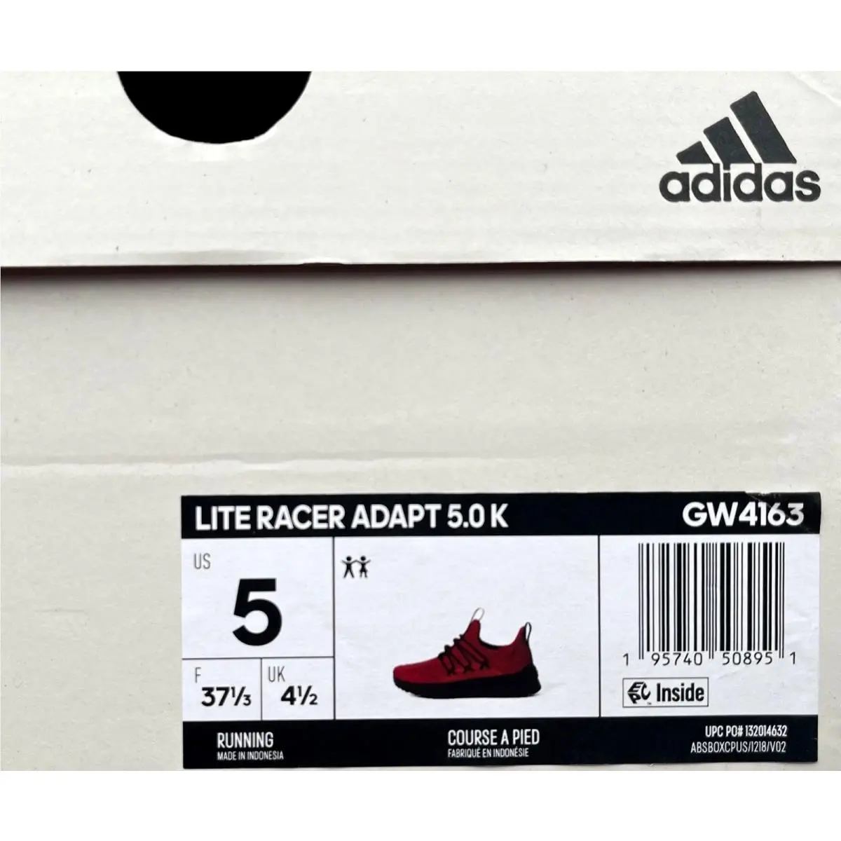 Adidas shoes - Red (UPC: 195740508951) 11