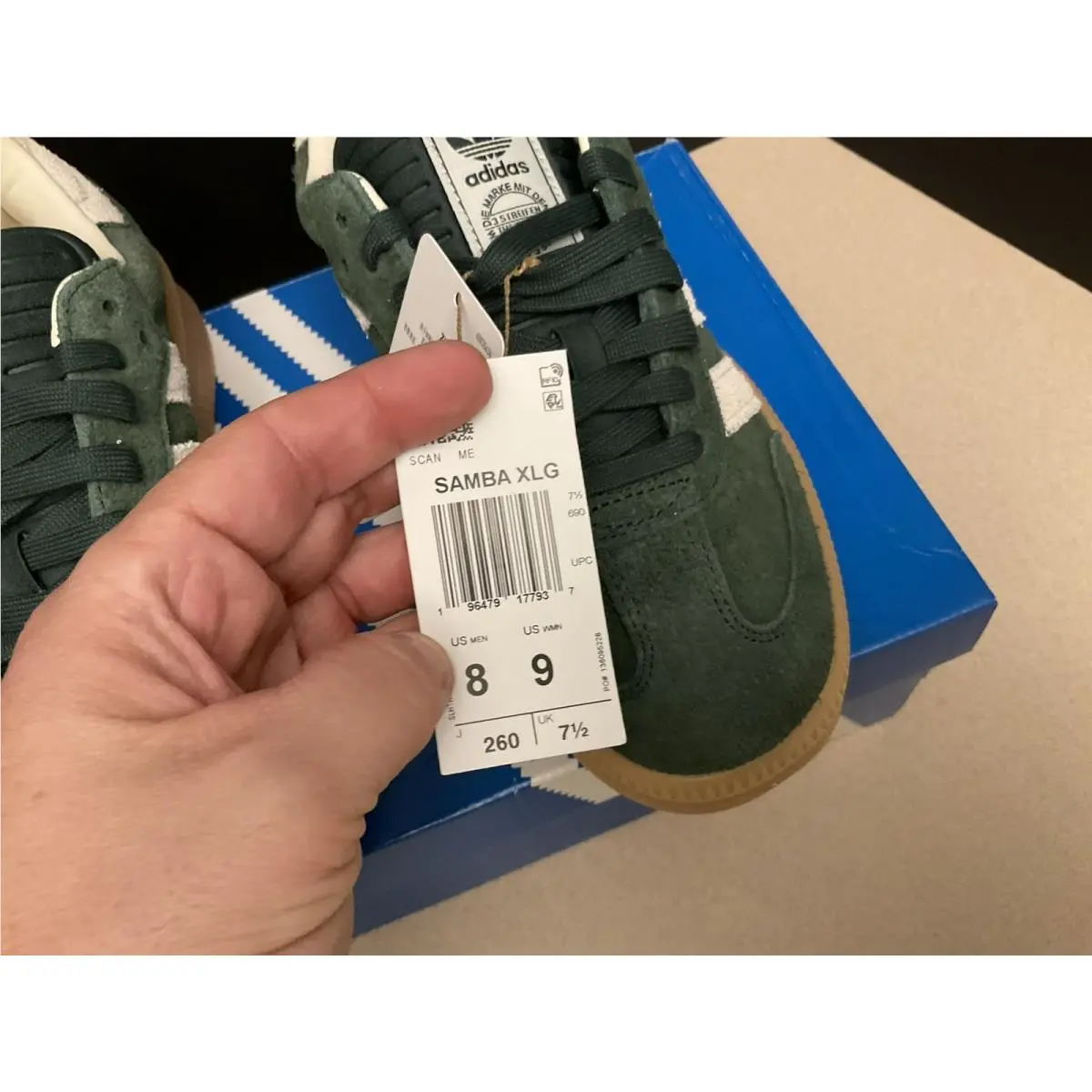 Adidas shoes - Adidas Samba XLG - Samba XLG - Green 3