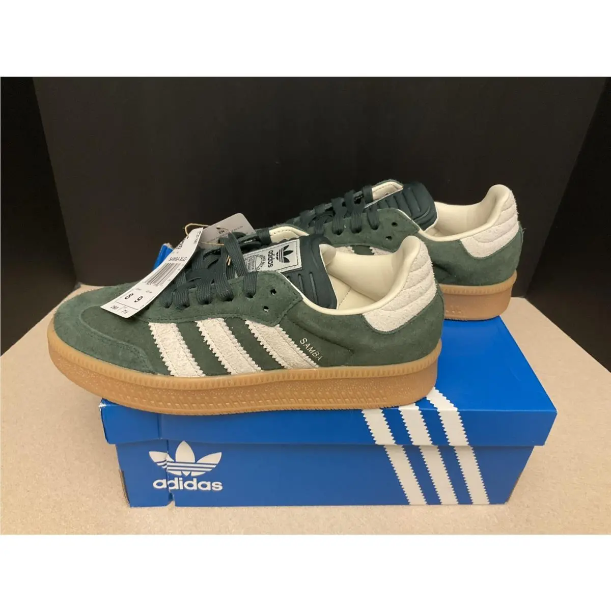 Adidas shoes - Adidas Samba XLG - Samba XLG - Green 5