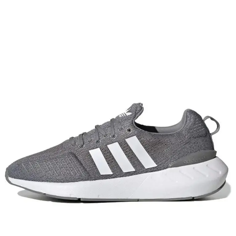 Adidas Swift Run 22 - Grey / White - GZ3495 - Mens Size 9.5