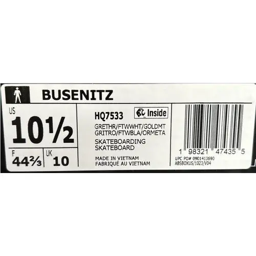 Adidas shoes - adidas Busenitz - Busenitz - Mens Athletic Shoe - Gray 5