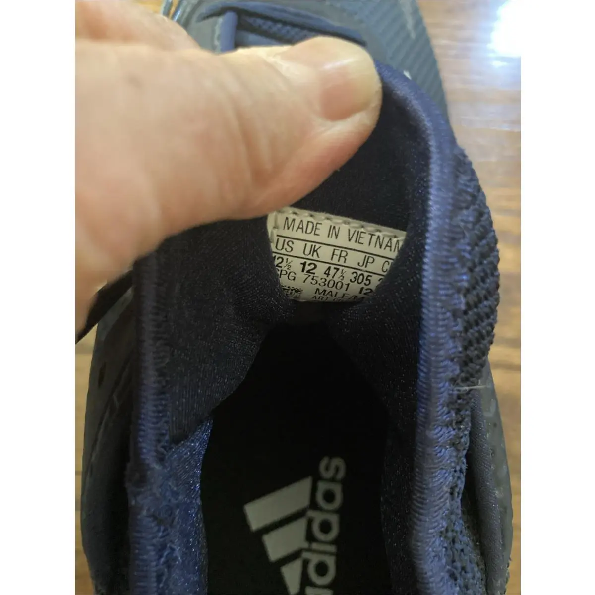 Adidas shoes - adidas Adizero - Adizero - Collegiate Navy/Cloud White/Black, Main: Blue (UPC: 191040921759) 3