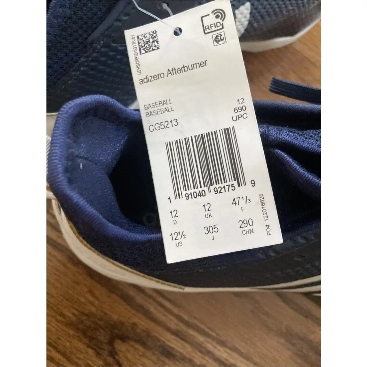 Adidas shoes - adidas Adizero - Adizero - Collegiate Navy/Cloud White/Black, Main: Blue (UPC: 191040921759) 4