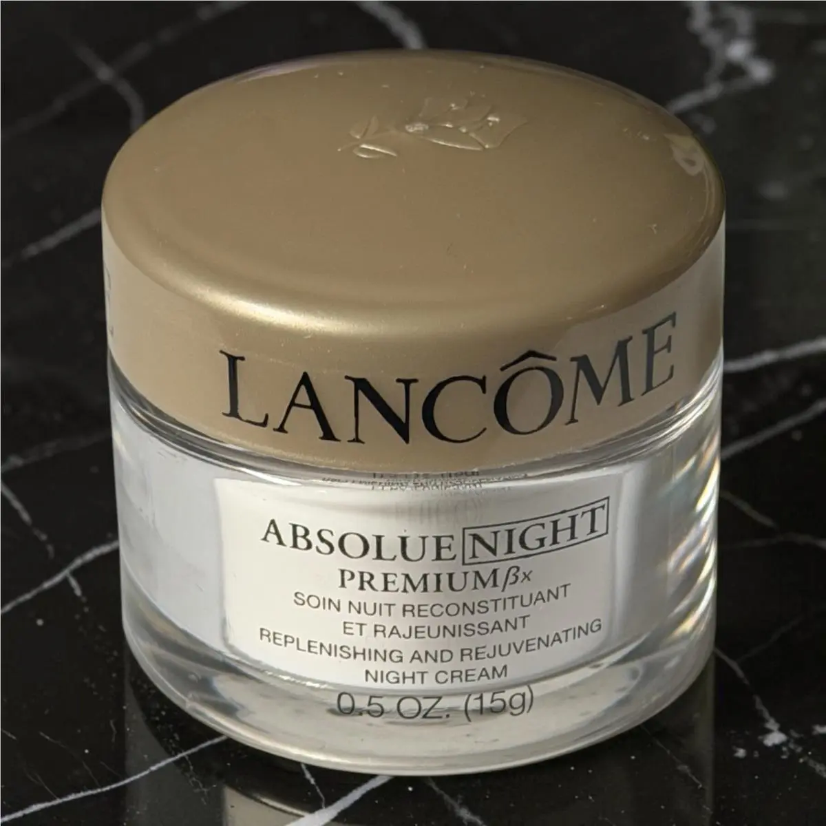Lancome Absolue Nuit Premium Bx Night Cream Replenishing and Rejuvenating .5 oz
