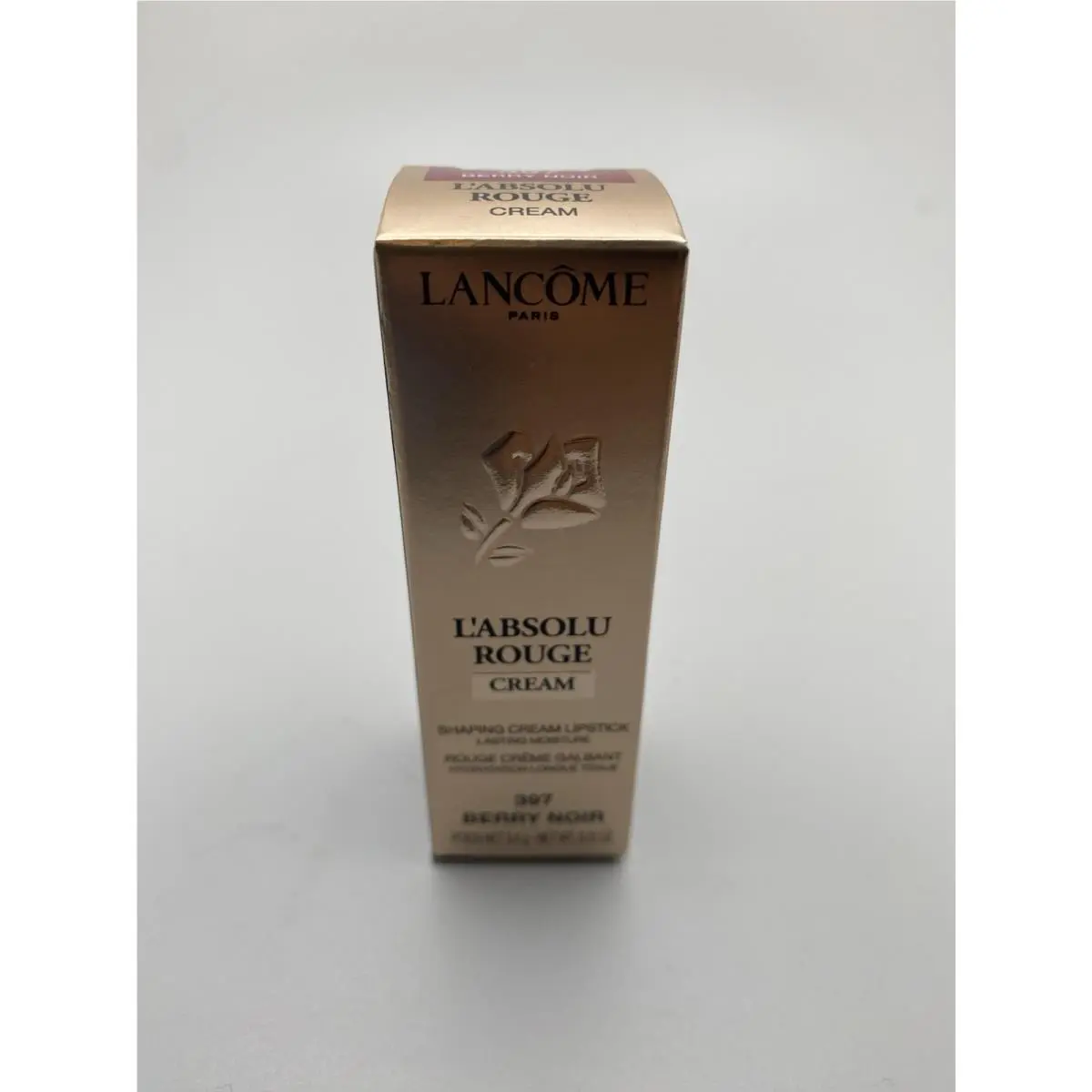 Lancome L’absolu Cream Lipstick -397 Berry Noir - Discountinued