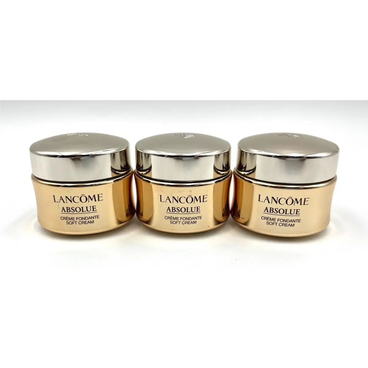 Lot of 3: Lancome Absolue Revitalizing Soft Cream 15ml 3=45ml/ 1.5 oz