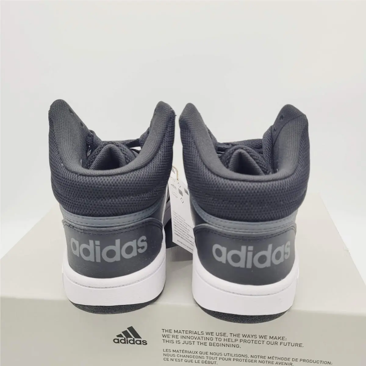 Adidas shoes - Hoops 3.0 - Hoops - Black / White (UPC: 195733779412) 2