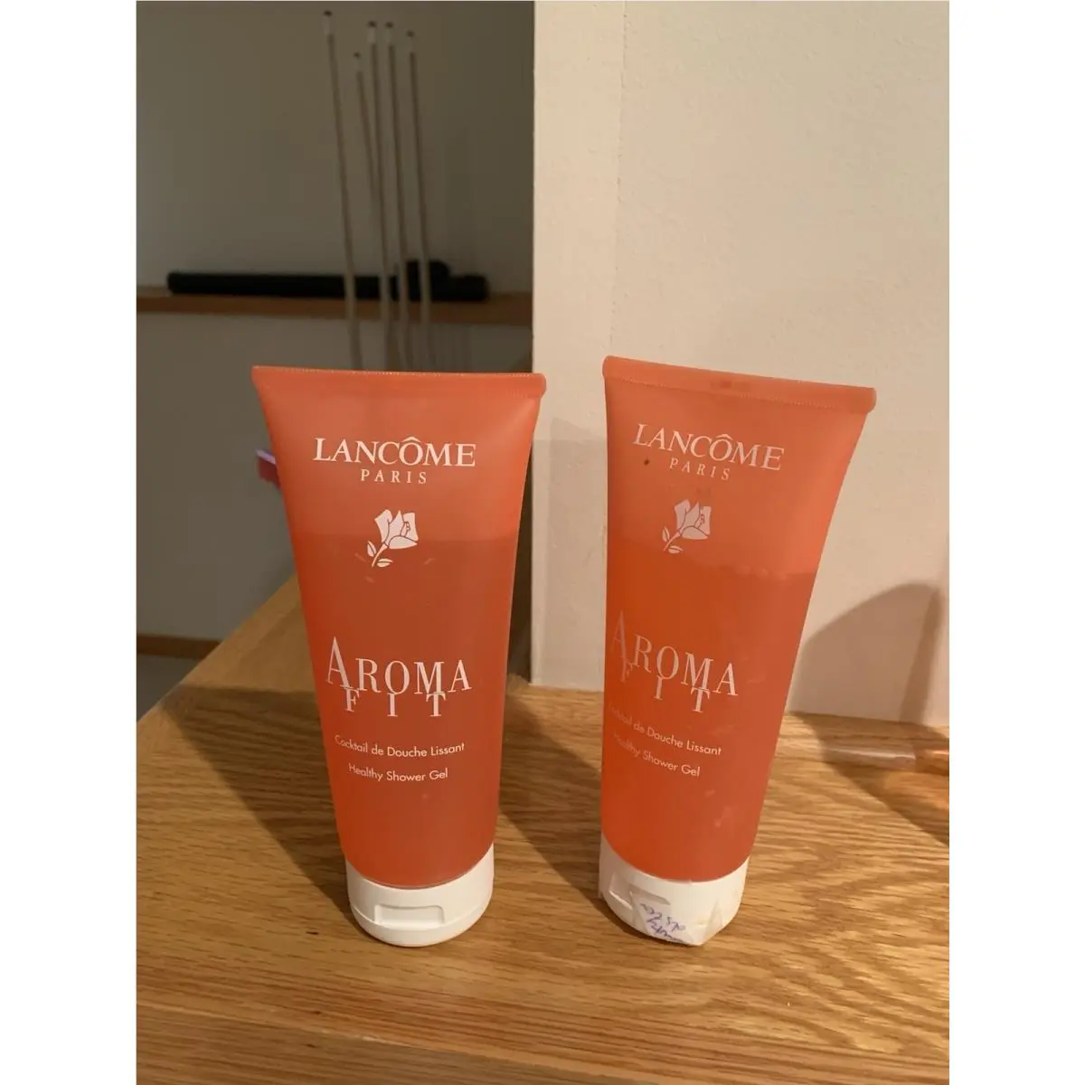 Lot of 2 Lancome Aroma Fit Healthy Shower Gels 6.8 oz / 200 ml