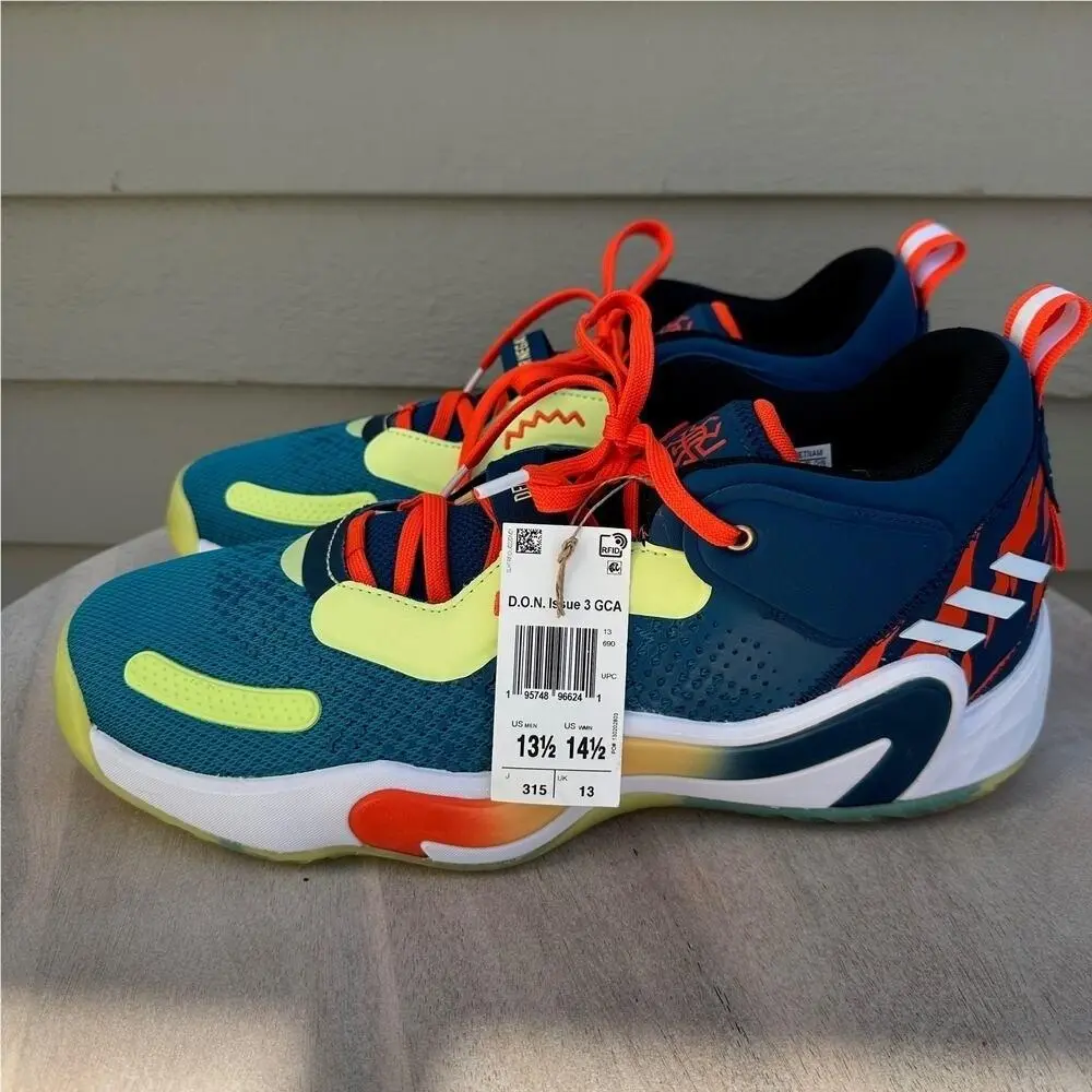Adidas shoes - adidas D.O.N. Issue #3 - Issue - HQ4505 - Green 2