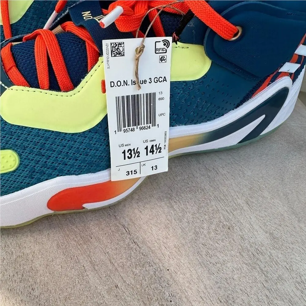 Adidas shoes - adidas D.O.N. Issue #3 - Issue - HQ4505 - Green 7
