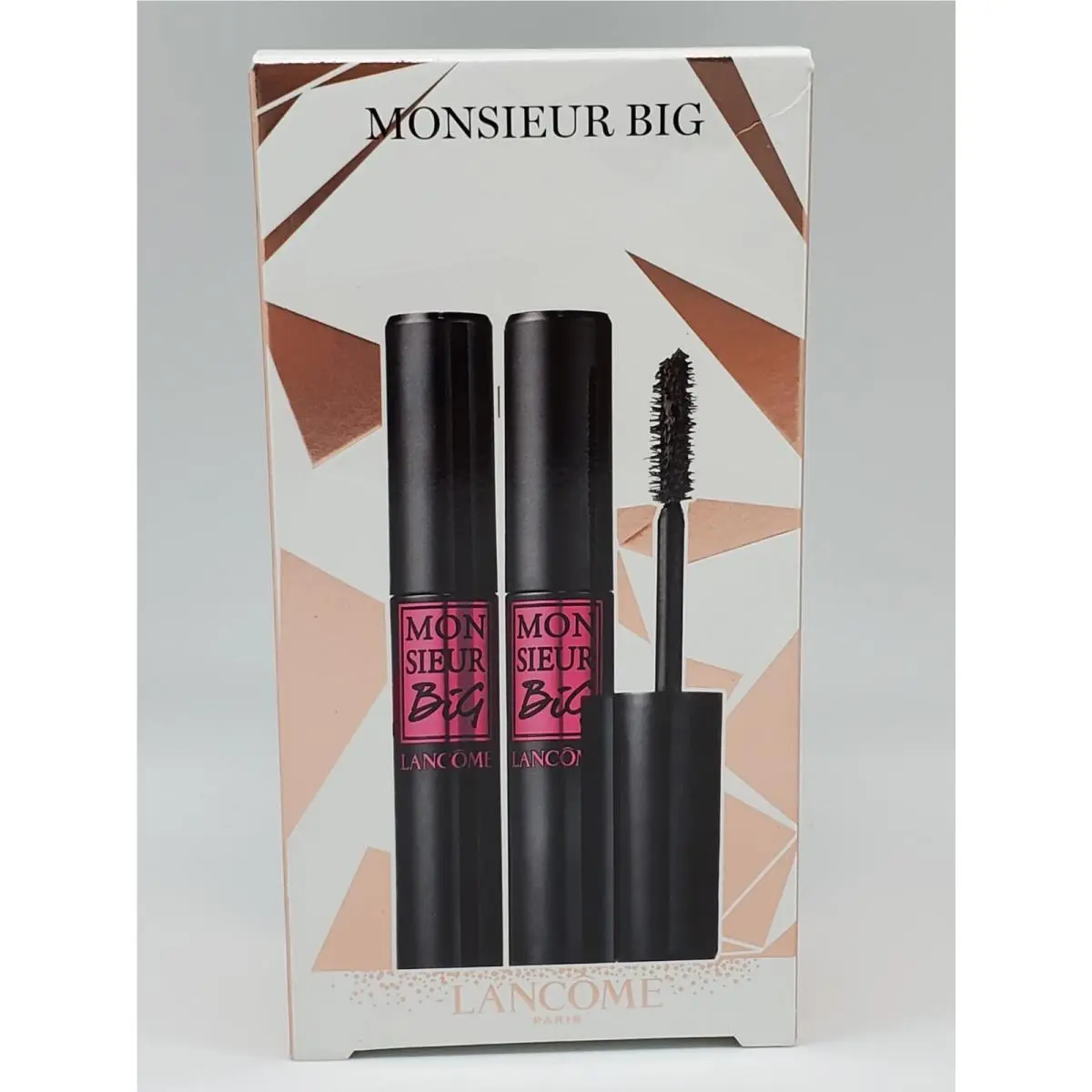 Lancome Monsieur Big Bold Lash 2 Piece Set Black Mascara x 2
