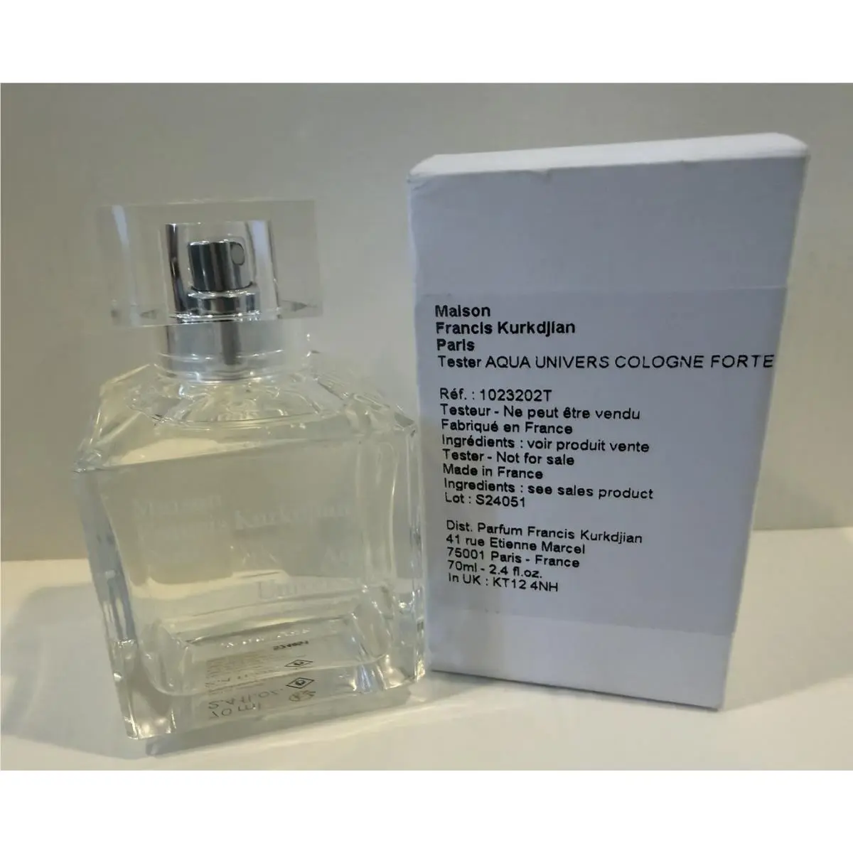 Aqua University Forte Cologne Spray 2.4oz By Maison Francis Kurkdjian As Shown
