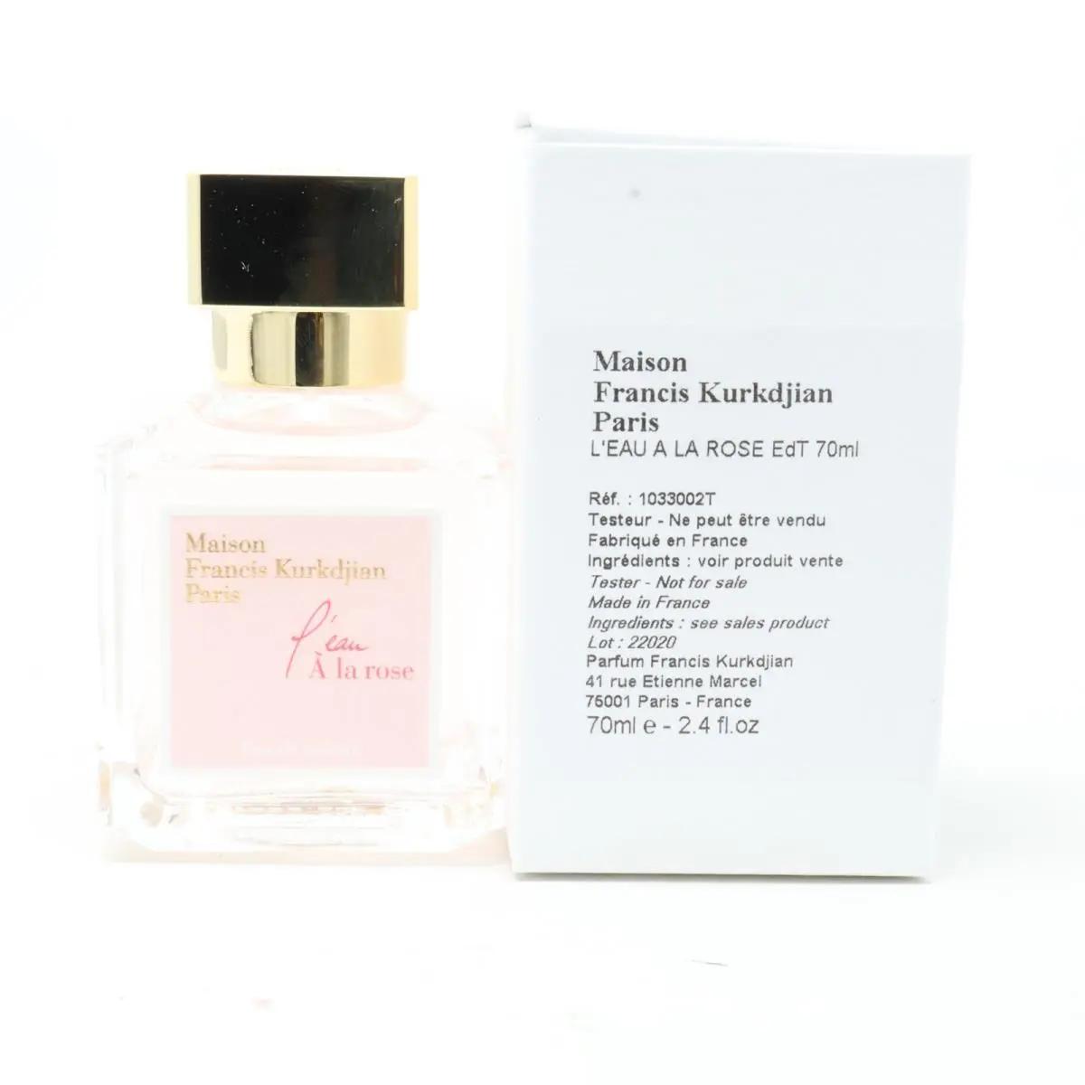 Maison Francis Kurkdjian L`eau A La Rose Eau De Toilette Spray For Women 70ml