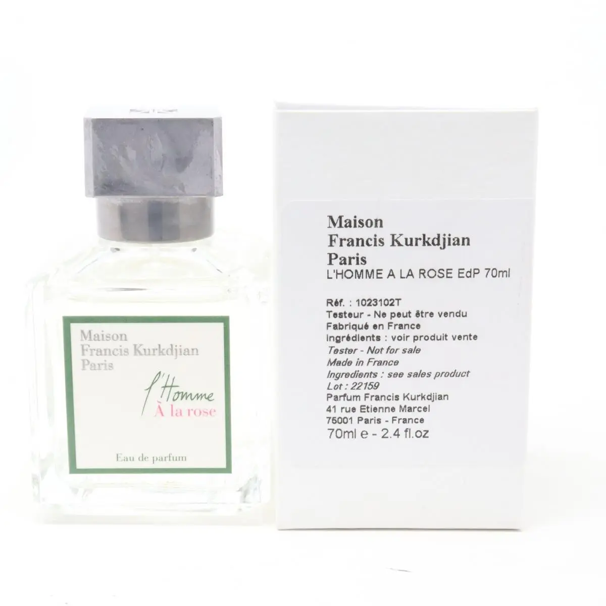 L`homme A La Rose Eau De Parfum Spray For Men 70ml by Maison Francis Kurkdjian