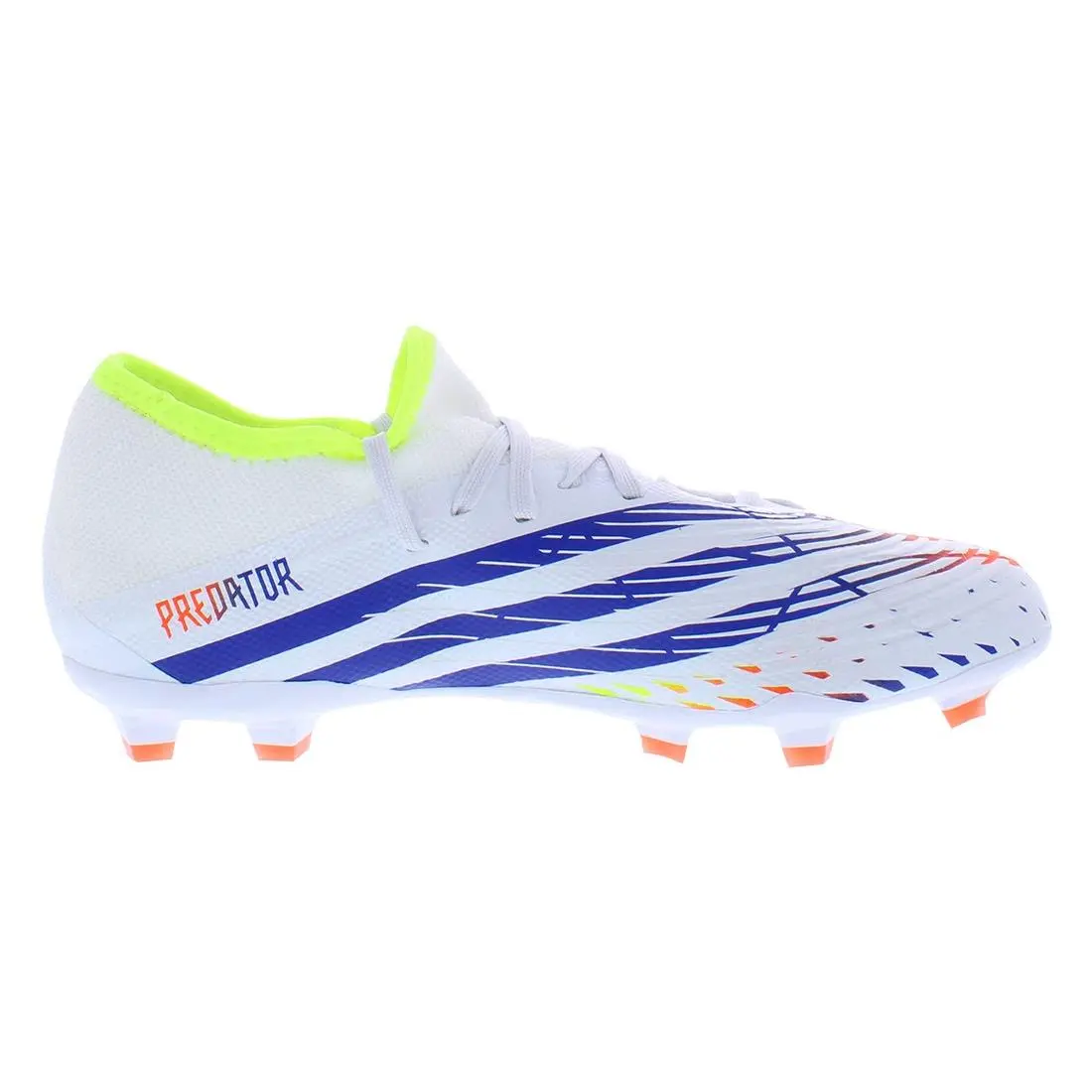 Adidas shoes - Cloud White/Solar Yellow/Power Blue, Main: White (UPC: 195740273361) 1