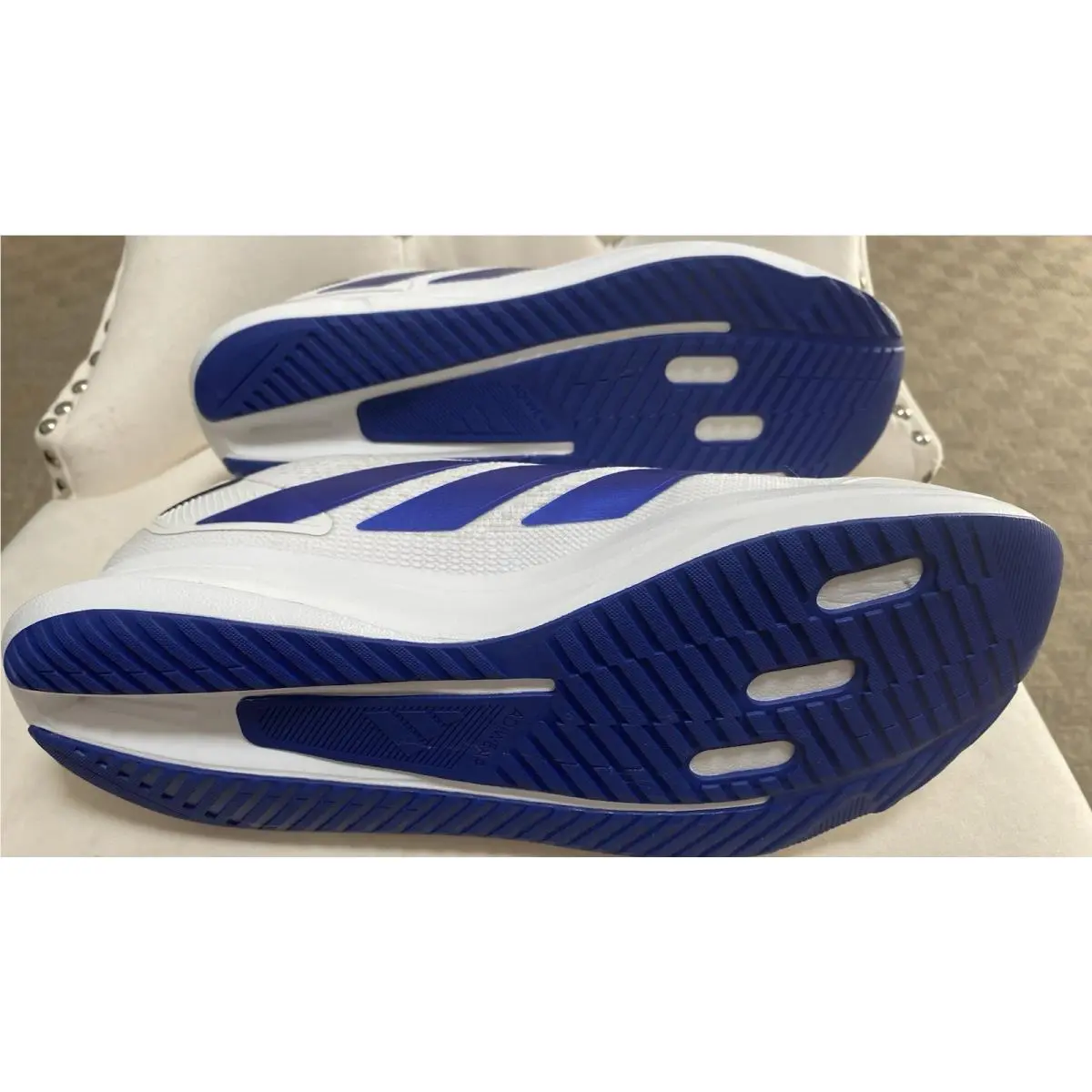 Adidas shoes - adidas Running - Running - White And Royal Blue 2