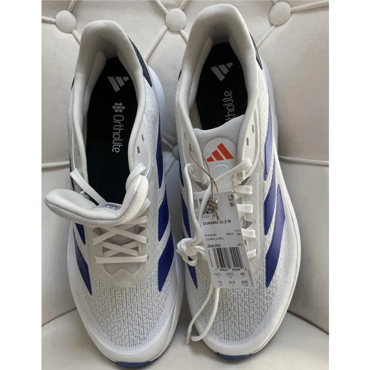 Adidas shoes - adidas Running - Running - White And Royal Blue 3