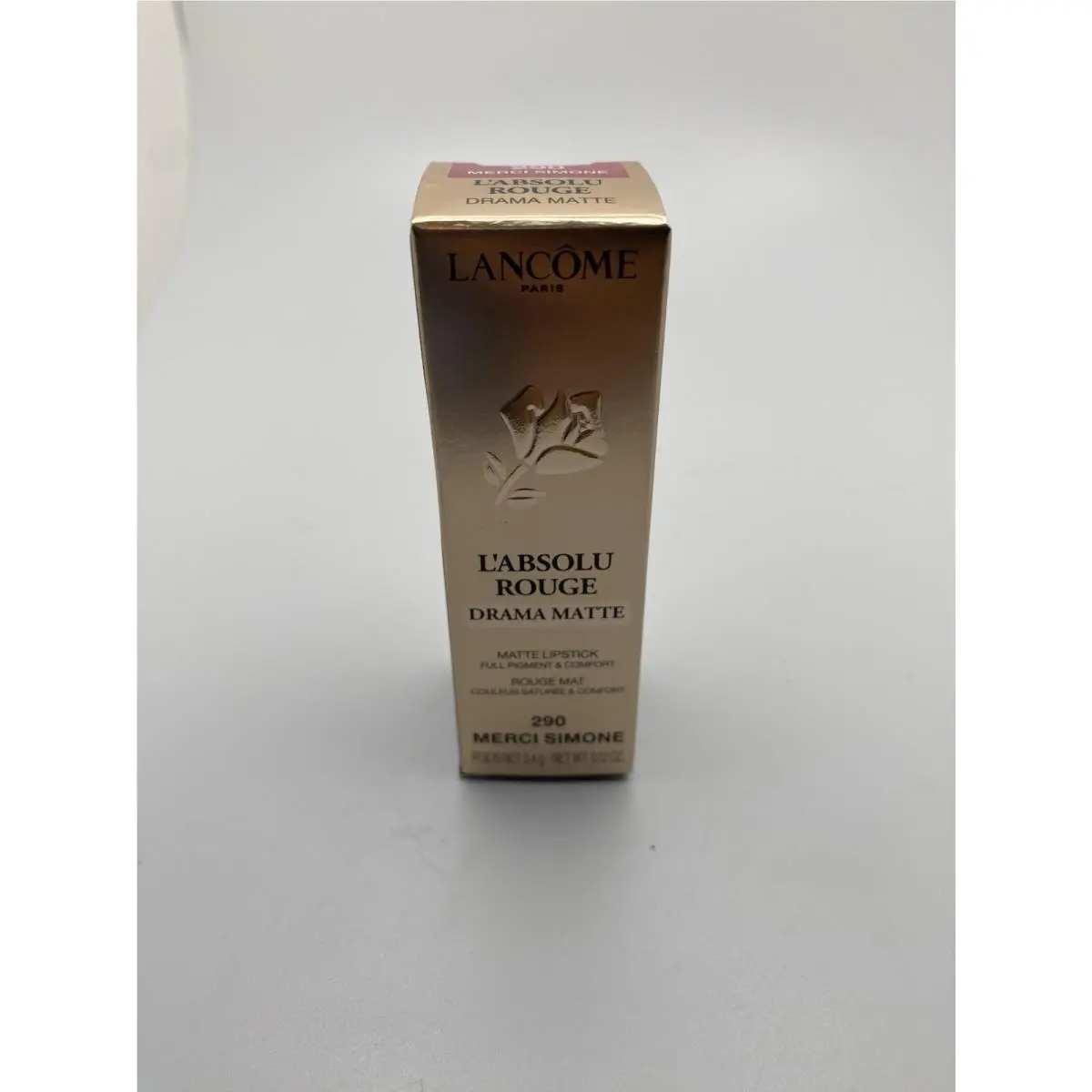 Lancome L’absolu Rouge Drama Matte -290 Merci Simone