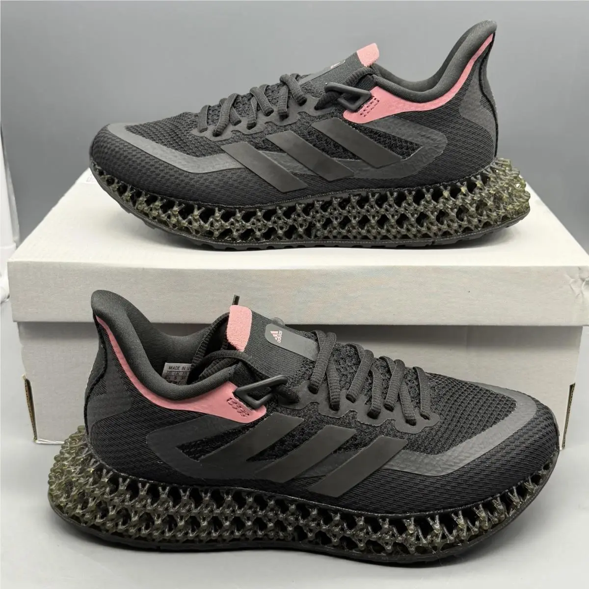 Adidas Womens 4DFWD 2 Women’s Size 6.5 Black Running Shoes Gym Sneakers GX9268