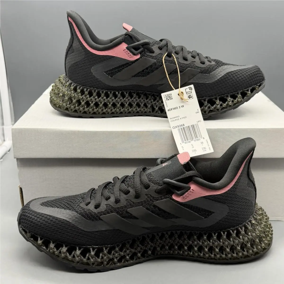 Adidas shoes - 4DFWD 2 - GX9268 - Black 1