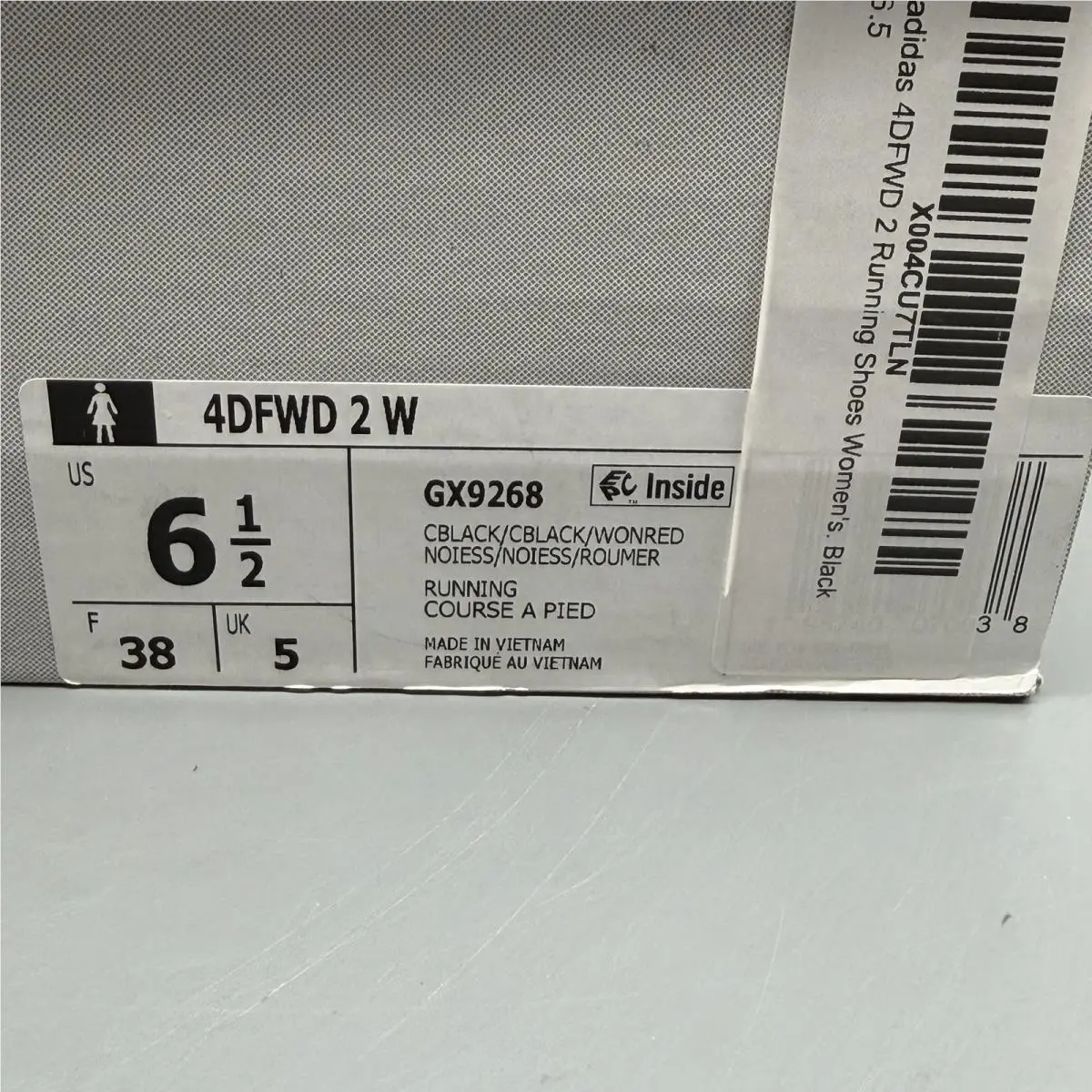 Adidas shoes - 4DFWD 2 - GX9268 - Black 12